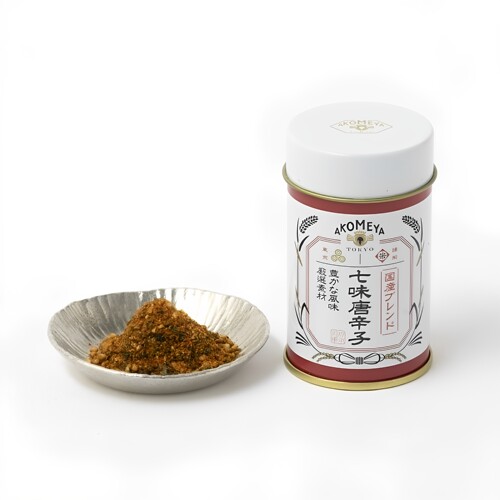 日本 AKOMEYA TOKYO 混合七味唐辛子辣椒调味料 罐装