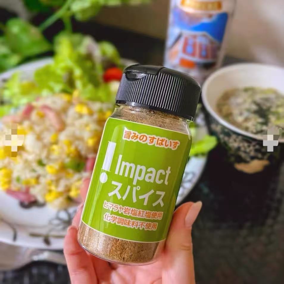 日本 impact spice 万能香料低盐调味料无添加 罗勒香料盐