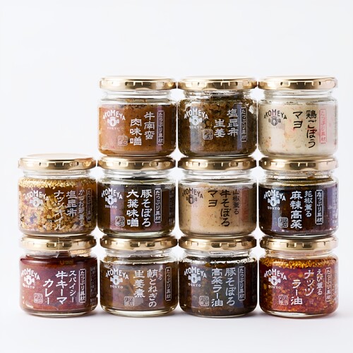 日本AKOMEYA TOKYO 米饭拌料日式酱料 盐昆布生姜 鸡肉牛蒡蛋黄酱
