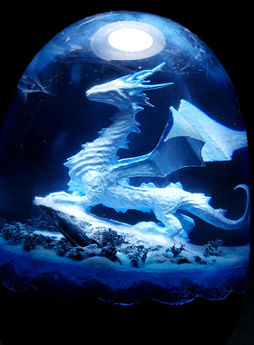 青木制树脂摆件创意礼品龙蛋定制