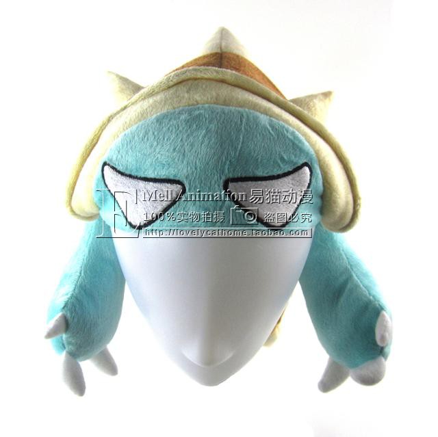 撸啊撸 披甲龙龟  绿色 紫色 cos帽子 圣诞礼物 游戏周边