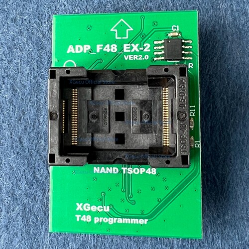XGecu烧录座用于NANDFlash芯片