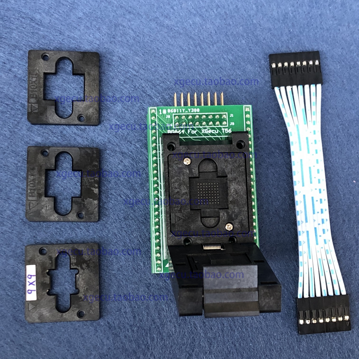 XGecuT56编程器BGA64适配器3框