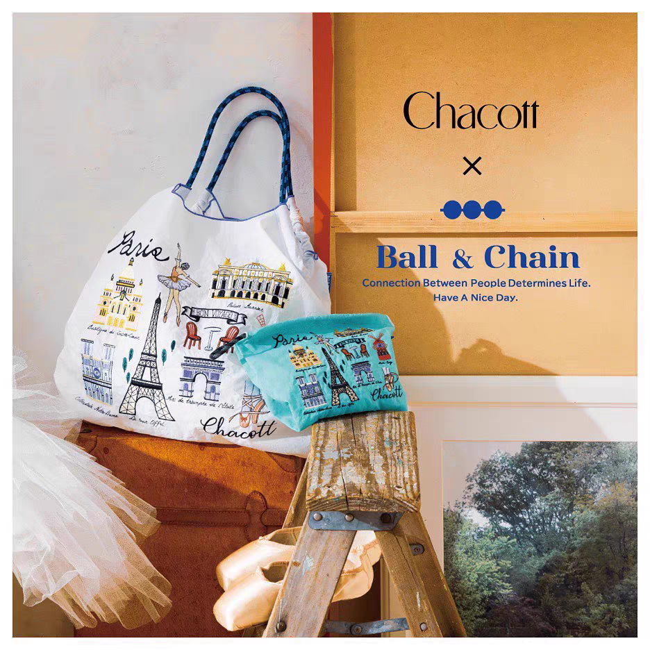 ballchain托特包刺绣包环保袋