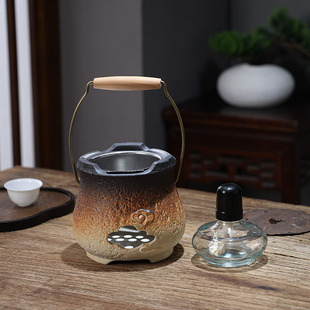 碳炉烧炭炉手工白泥炉围炉小火炉木炭橄榄炭煮茶器酒精烧水煮茶炉