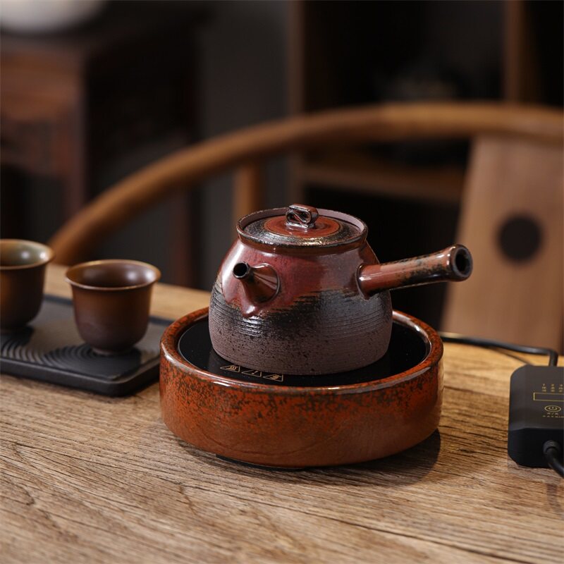 宗圣窑变煮茶烧水炉厂价直销