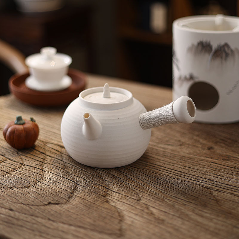 砂铫壶烧水壶惠泽轩白泥直销中式