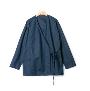 休闲阔腿裤 斜扣衬衫 两件套TZ2792 格格专享