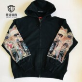 Supreme Dangerous 25FW 正品 杰克逊专辑 Zip Hooded拉链卫衣