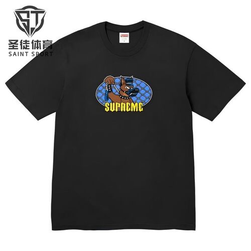 SupremeLeashTee牵引绳短袖
