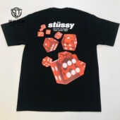 Stussy 骰子色子 25SS 现货正品 Rollers Tee 短袖 T恤