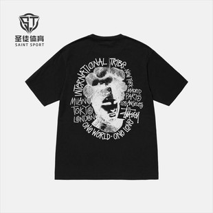 Stussy 人像涂鸦 Tee 卡美洛 Camelot 短袖 现货正品 T恤 24SS