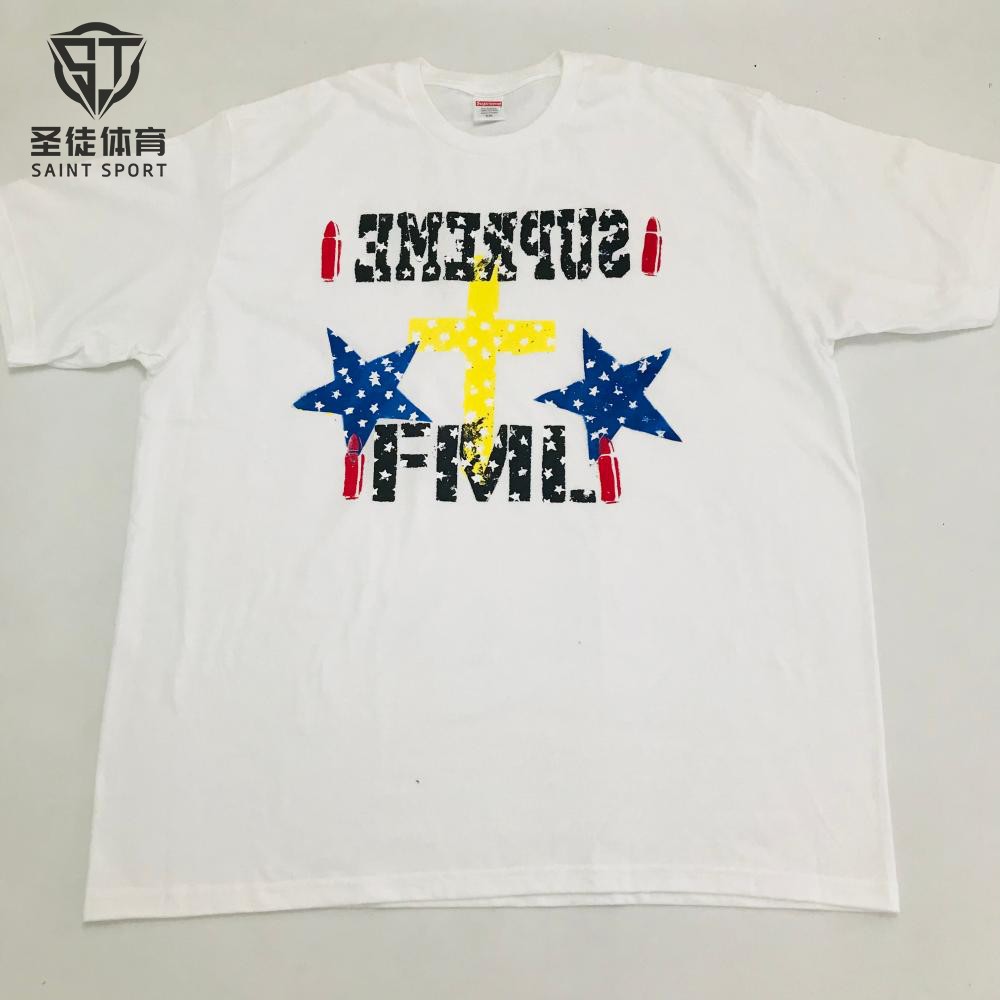 SupremeFML卡通logo短袖图片