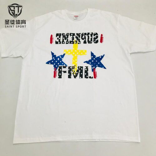 SupremeFML卡通logo短袖