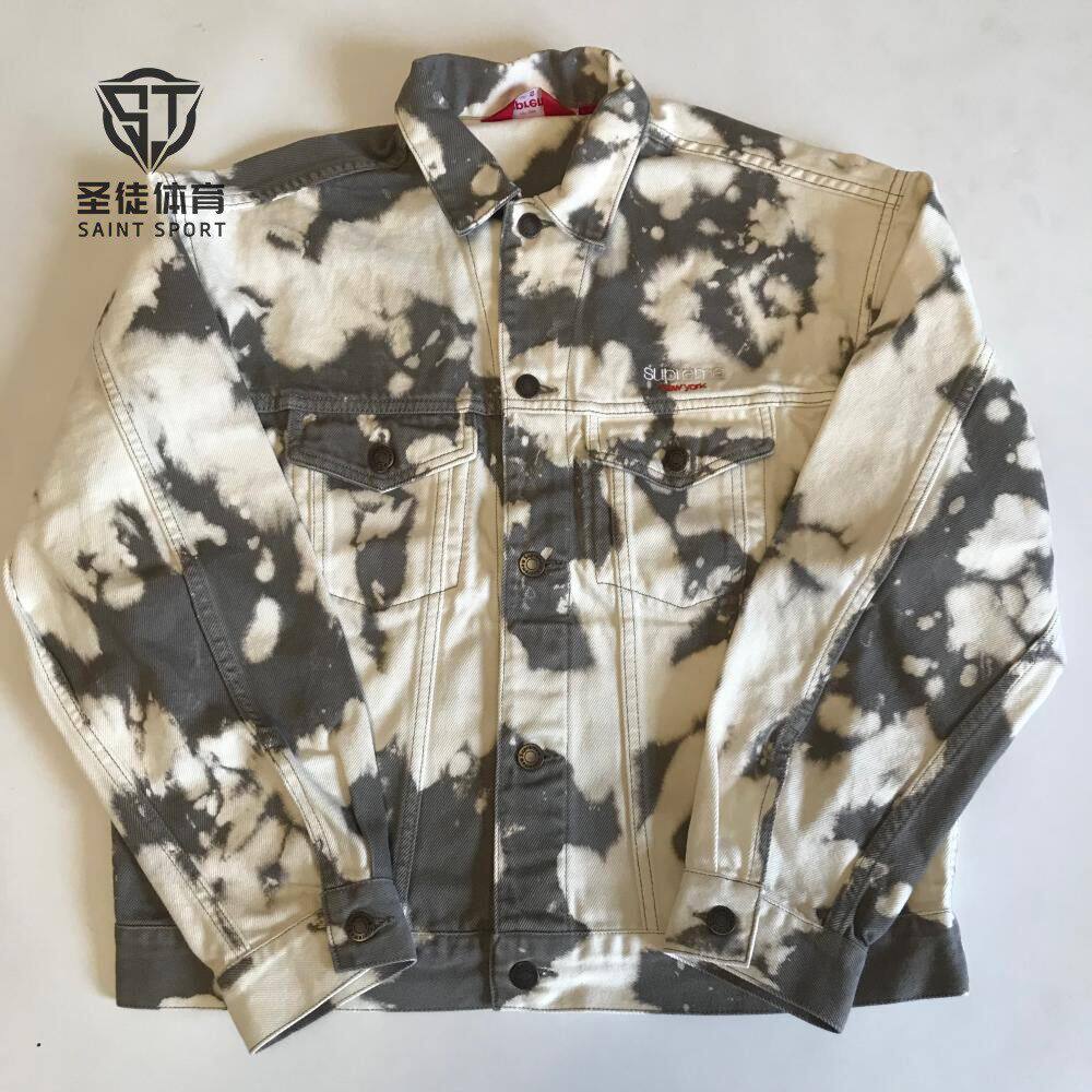 Supreme沙漠迷彩牛仔夹克