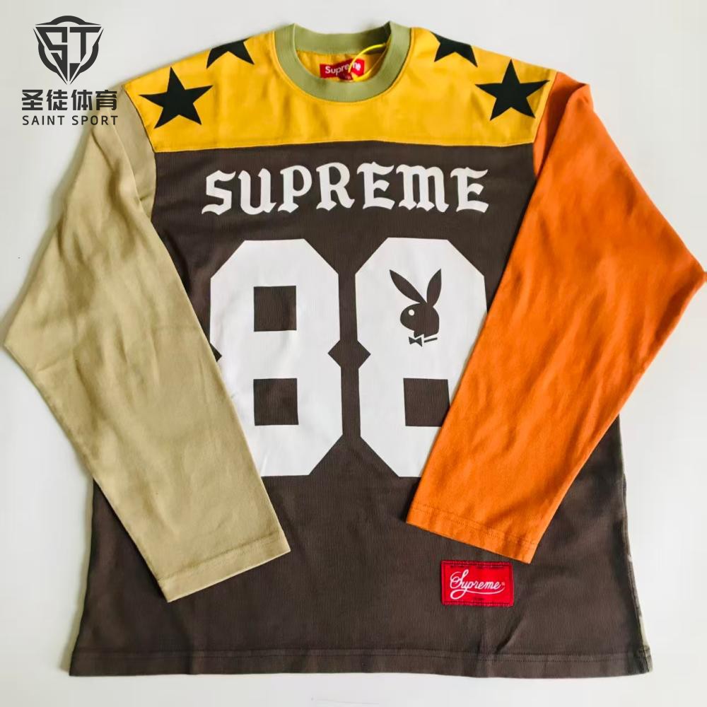 SupremePlayboy足球长袖图片