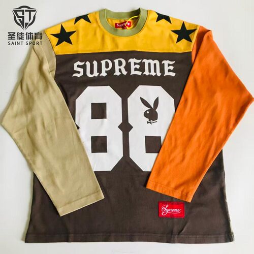 SupremePlayboy足球长袖