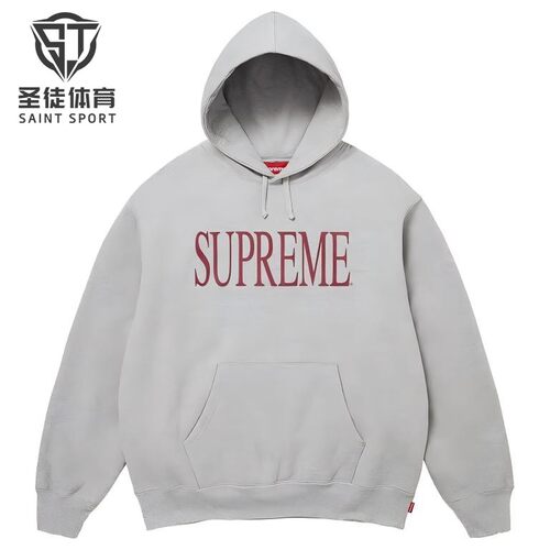 SupremeCapital字母Logo卫衣