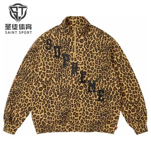  Supreme 26FW Slant Half Zip Pullover 半拉链斜Logo 卫衣