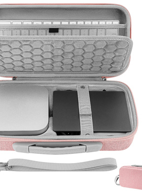 适用苹果Apple MacMini M4/M4pro配件全套便携硬壳防水防摔收纳包