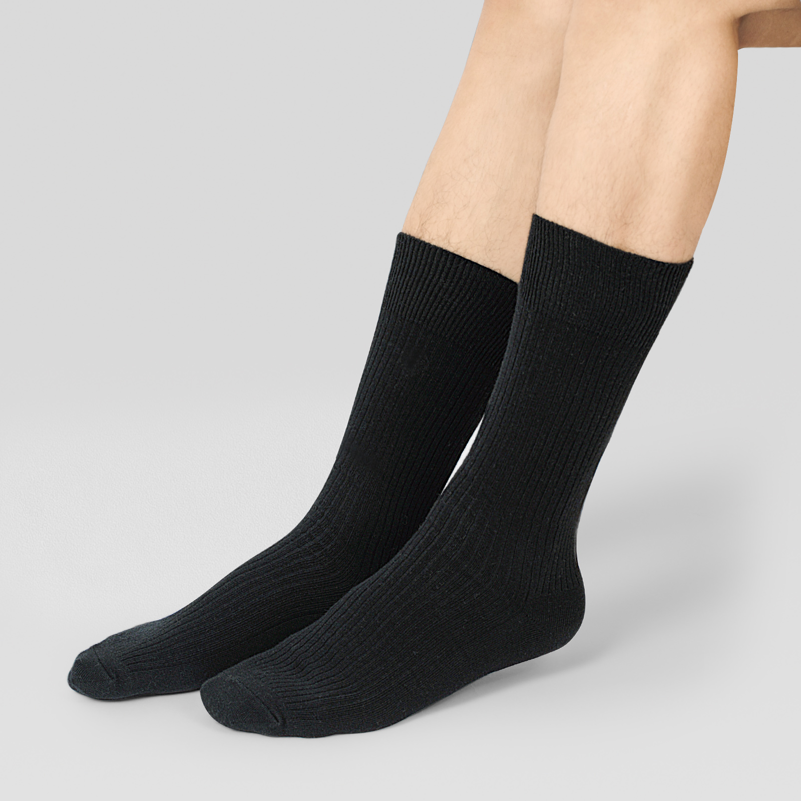 秋冬高筒经典绅士消臭男士棉袜X5