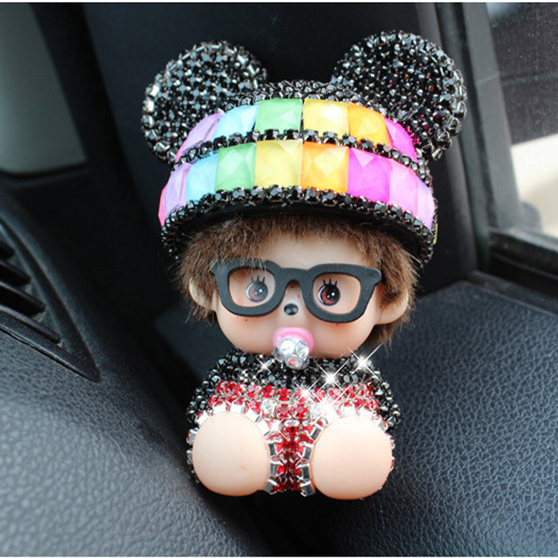 镶钻荫奇奇带帽子车载香水汽车出风口车用香薰香膏车内用品创意|msdalam kategori kereta/artikel/Fitting/Refit, Auto aksesori/dalam Barang Kemas, minyak wangi kereta/pembersihan/ejen penyejukan, minyak wangi kereta - dari Buy2taobao.com untuk memberikan perkhidmatan ejen Taobao profesional membeli