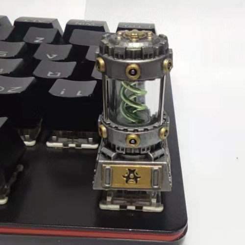 hi来吧生化瓶罐十字轴机械键盘