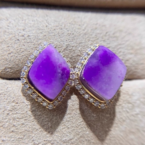 南非宝石舒俱来搭配18k金钻石镶嵌款简约经典