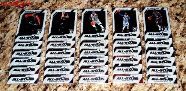 NBA球星卡篮球帕尼尼全明星