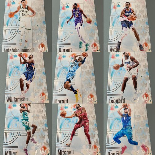 nba篮球球星卡2024-25油画系列