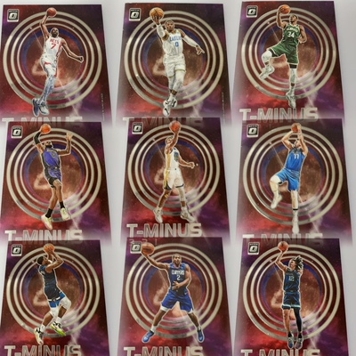 2022-23 optic t-minus倒计时 时钟特卡全套及单卡 NBA篮球球星卡