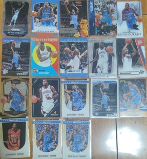 NBA球星卡 凯文杜兰特 雷霆队帕尼尼公司 Kevin durant 96到270号