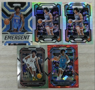 篮球nba球星卡 帕尼尼prizm系列 杰伦威廉姆斯专场 普特限量卡