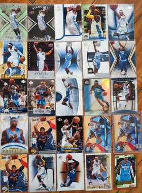 NBA 篮球球星卡 upper deck美国亚德公司 卡梅隆安东尼专集普特卡