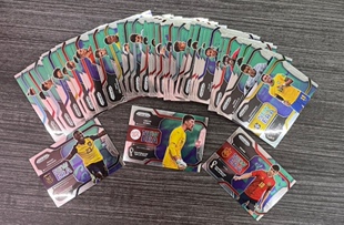 足球球星卡 帕尼尼prizm2022世界杯new era横版新秀特卡全套 单卡