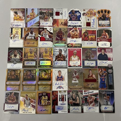 正版NBA球星卡 帕尼尼出品 骑士队签字 签名 球衣 限量等39元专场