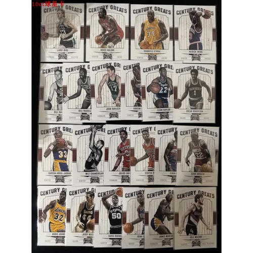 2012-13小背心threads传奇greats特卡全套及单卡NBA球星卡 帕尼尼