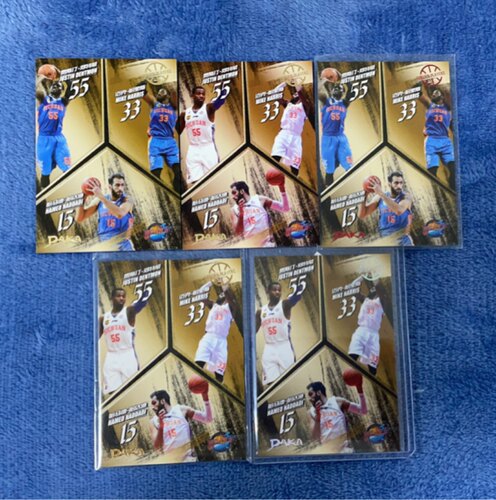 正版篮球达咖球星卡四川