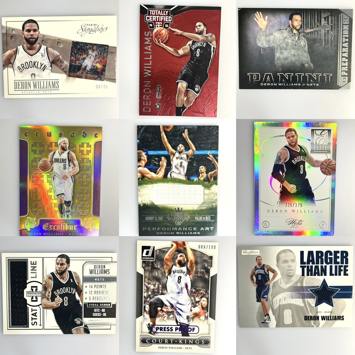 德隆威廉姆斯普特卡限量卡实物卡专集  正版NBA篮球球星卡 帕尼尼,模玩/动漫/周边/娃圈三坑/桌游,收藏卡牌/卡片,淘宝优惠券,粉丝福利购,淘宝优惠卷