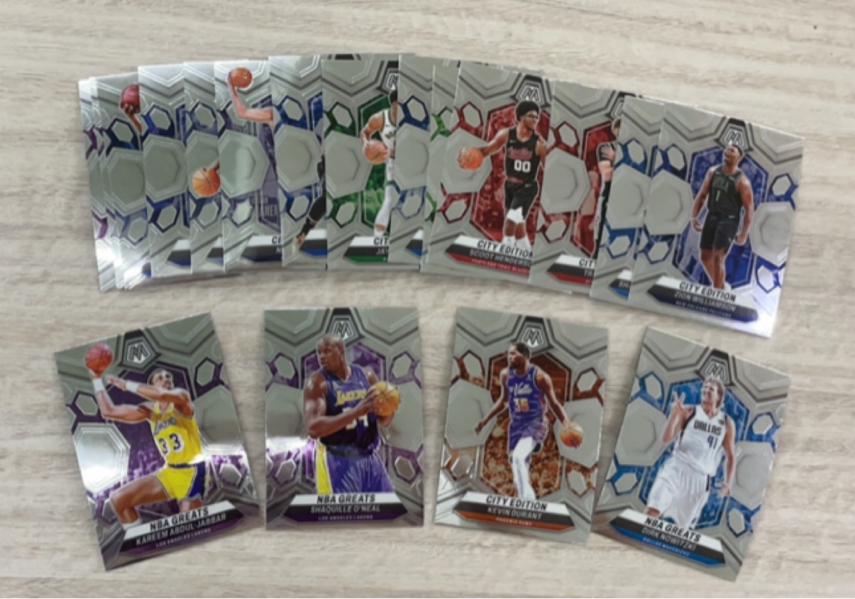 篮球 NBA球星卡 2023-24 mosaic 马赛克系列 CITY EDITION GREATS