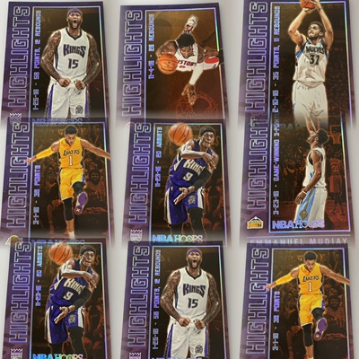 2016-17 hoops系列 highlights 高光特卡 正版 NBA篮球球星卡