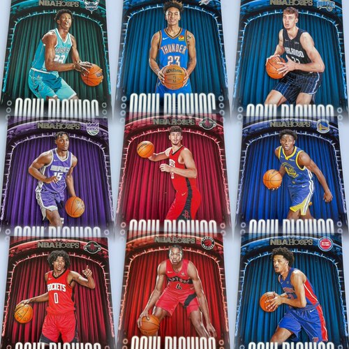2021-22 hoops now playing新秀特卡全套及单卡 NBA球星卡 帕尼尼
