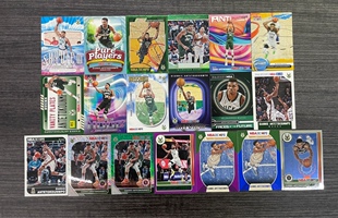 正版篮球NBA球星卡 帕尼尼 Hoops 中雅图 雄鹿队字母哥普特卡专场