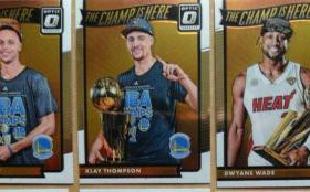 nba球星卡 2016-17optic元年夺冠金杯特卡 科比库里加内特 欧文等