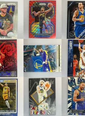 库里球星卡专集（300种）nba篮球 CURRY 帕尼尼 topps 折射 勇士