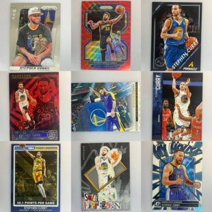 库里球星卡专集（300种）nba篮球 CURRY 帕尼尼 topps 折射 勇士