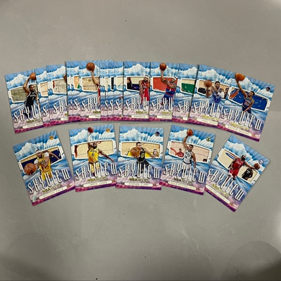 NBA球星卡 帕尼尼 2022-23 hoops skyview天空特卡金字雪花版