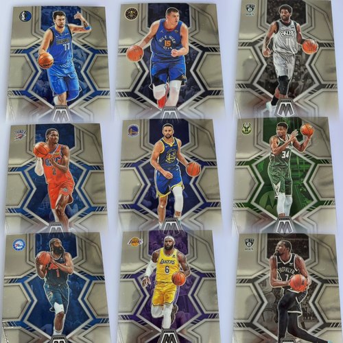 2021-22 马赛克mosaic全套及单卡 正版NBA篮球球星卡 帕尼尼出品