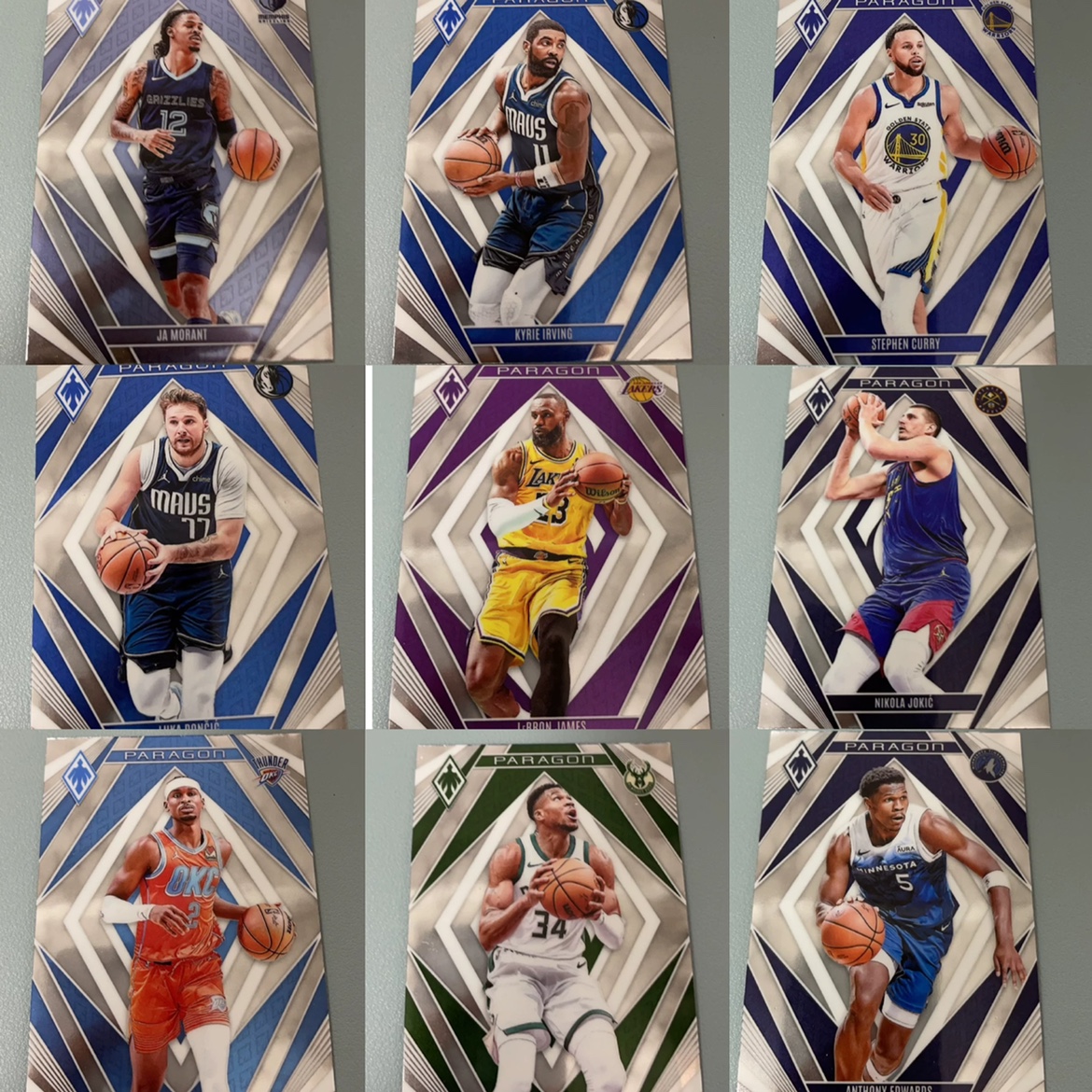 nba篮球球星卡 帕尼尼 2023-24 凤凰PARAGON特卡 全套及单卡 库里