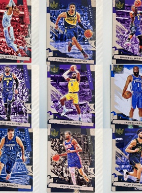 court kings高端油画系列NBA球星卡（21-22年）普卡全套及单卡